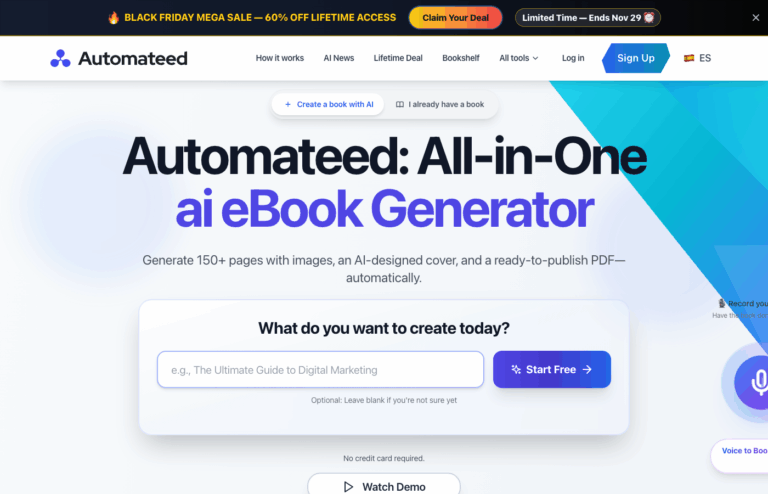 Automateed: The Complete AI-Powered Book Creation Suite That Transforms Ideas Into Published Books