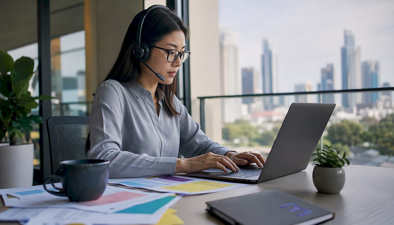 Contact center agent using conversation analytics AI